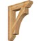 Ekena Millwork Westlake Slat Rough Sawn Bracket, Western Red Cedar, 6"W x 30"D x 38"H BKT06X30X38WTL06RWR - alternate 1
